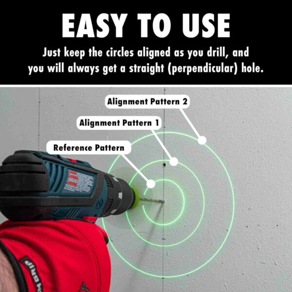 Magnetic Green Laser Drill Guide