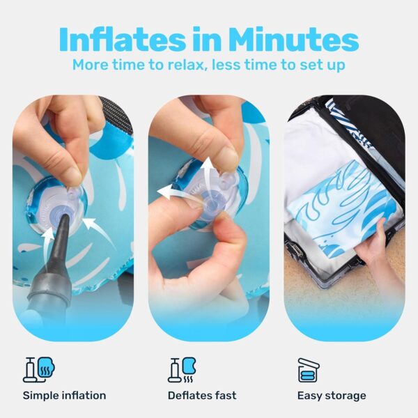Inflatable Pool Floats With Pump