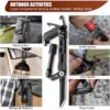Carabiner Multitool 8-in-1 EDC Carabiners Pocket Knife