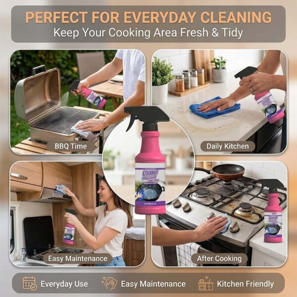 Fast-Acting Heavy-Duty Grill Degreaser Spray