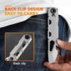 EDC Pry Bar Multitool with Bi-Directional Ratchet Screwdriver