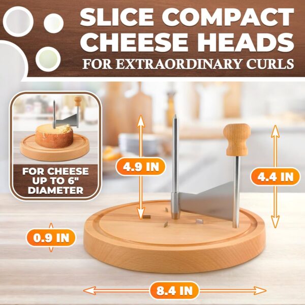 81w-cn5kSxL._AC_SL1500_ Cheese Curler Wheel with Mold