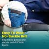 915ntOus2vL._AC_SX679_ 4 Pack Elastic No Buckle Invisible Belt