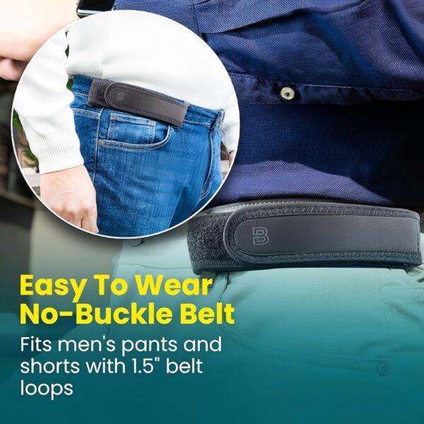 915ntOus2vL._AC_SX679_ 4 Pack Elastic No Buckle Invisible Belt