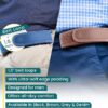 91hTq0AgvFL._AC_SX679_ 4 Pack Elastic No Buckle Invisible Belt