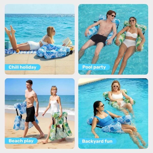 Inflatable Pool Floats With Pump