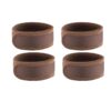 棕色 4 Pack Elastic No Buckle Invisible Belt