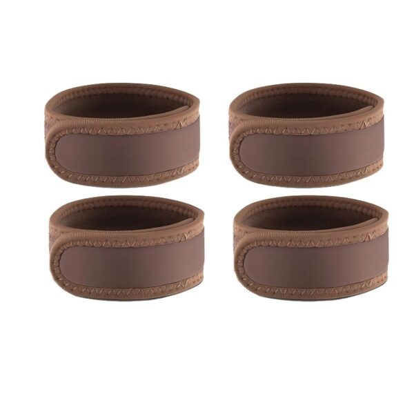棕色 4 Pack Elastic No Buckle Invisible Belt