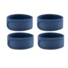 蓝色 4 Pack Elastic No Buckle Invisible Belt