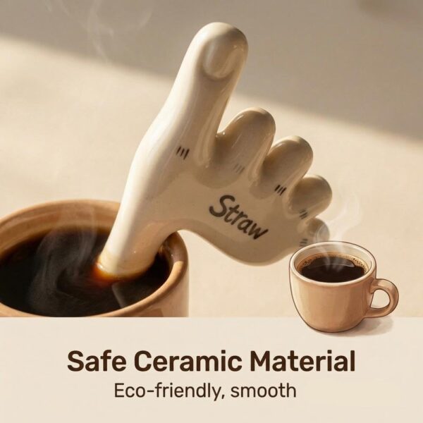 51EukyyYZeL._AC_SL1001_ Handmade Ceramic Toe Straw
