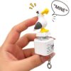 Seagull Mine Button Keychain