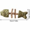3 Pack Fish Bone Cat Dental Chew Toy