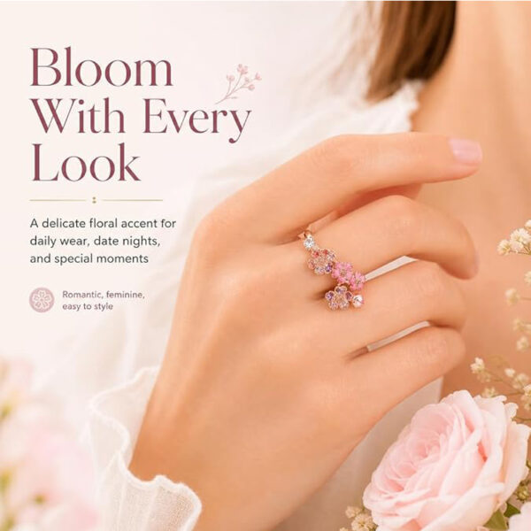 Peach Blossom Ring
