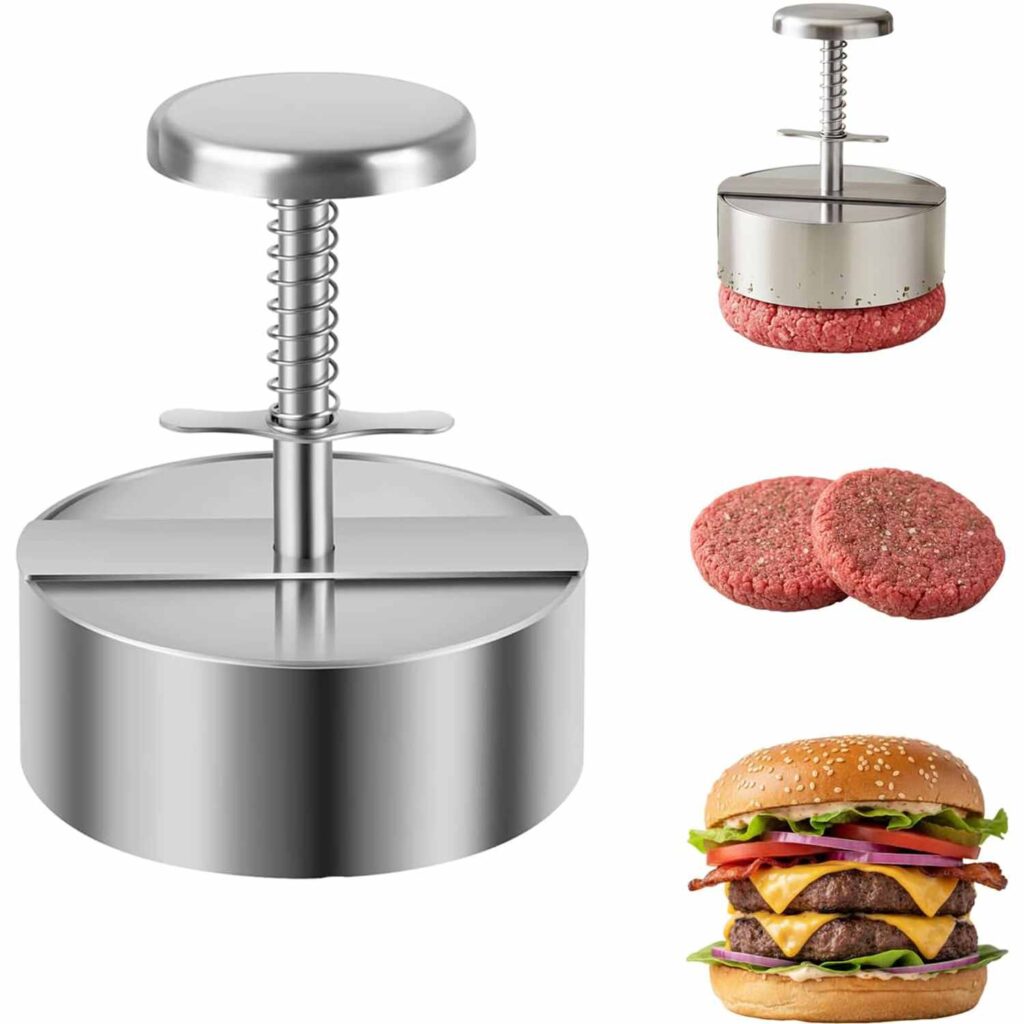 304 Stainless Steel Burger Press