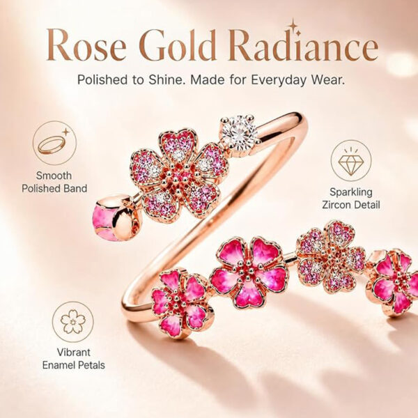 Peach Blossom Ring