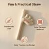 61qEpWi2f2L._AC_SL1001_ Handmade Ceramic Toe Straw