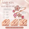 Peach Blossom Ring
