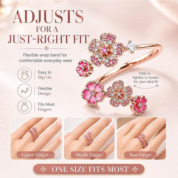 Peach Blossom Ring
