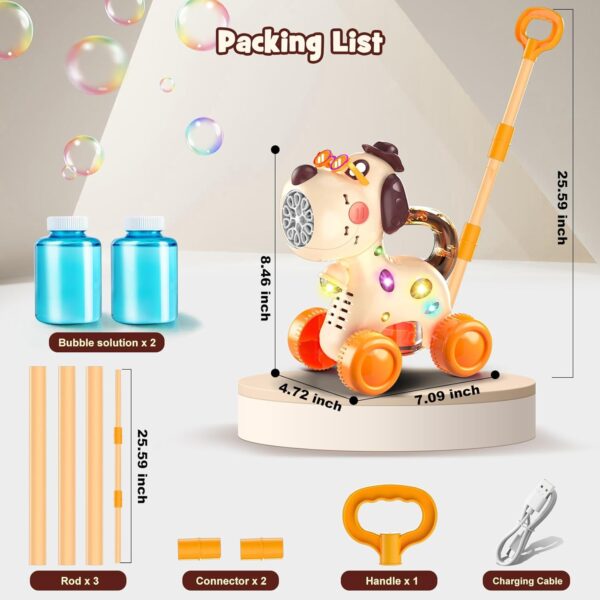 Bubble Machine for Toddlers with 20 Packs of Bubble Wrap