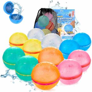 71+HE8YyCcL._AC_SL1500_ Reusable Magnetic Water Balloons with Mesh Bag