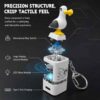 Seagull Mine Button Keychain