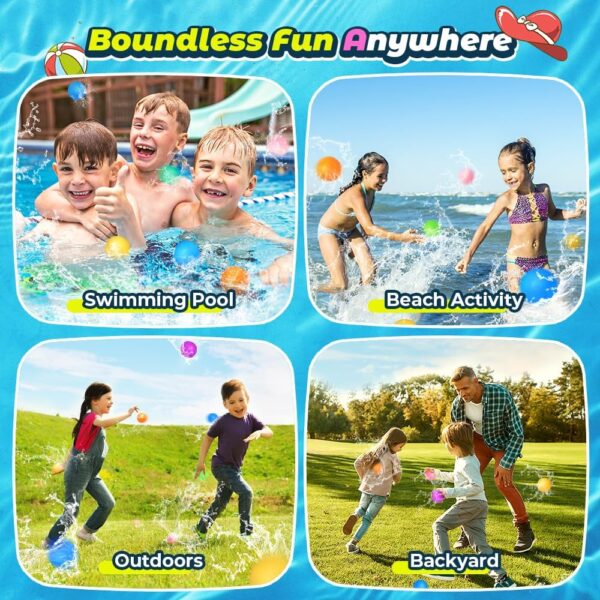 71SaGTWyHeL._AC_SL1000_ Reusable Magnetic Water Balloons with Mesh Bag