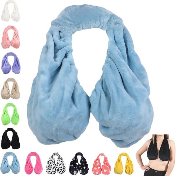 Hands-Free Adjustable Shower Towel Bra