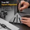 Heavy Duty Metalworking Miter Square