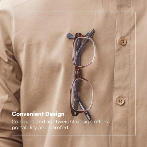 2 Pack Magnetic Glasses Holder Clip
