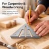 Heavy Duty Metalworking Miter Square