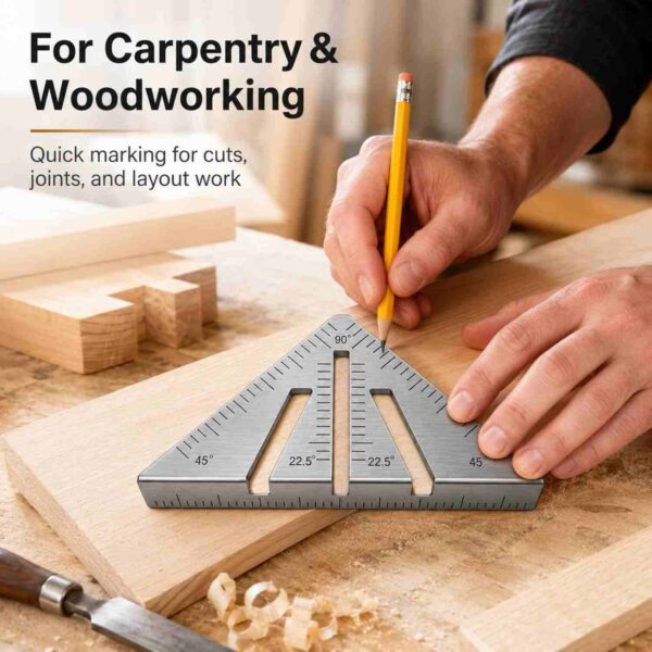 Heavy Duty Metalworking Miter Square