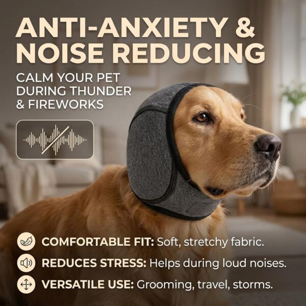 Dog Noise Cancelling Ear Wrap