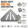 Heavy Duty Metalworking Miter Square