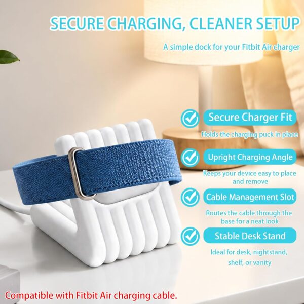 Charging Dock Stand Compatible with Fitbit Air