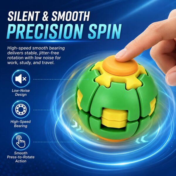 Pressable Rotating Fidget