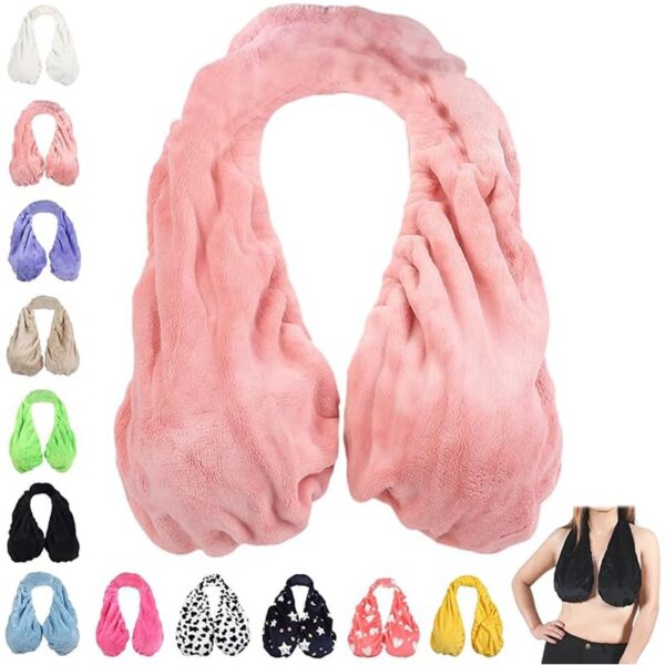 Hands-Free Adjustable Shower Towel Bra