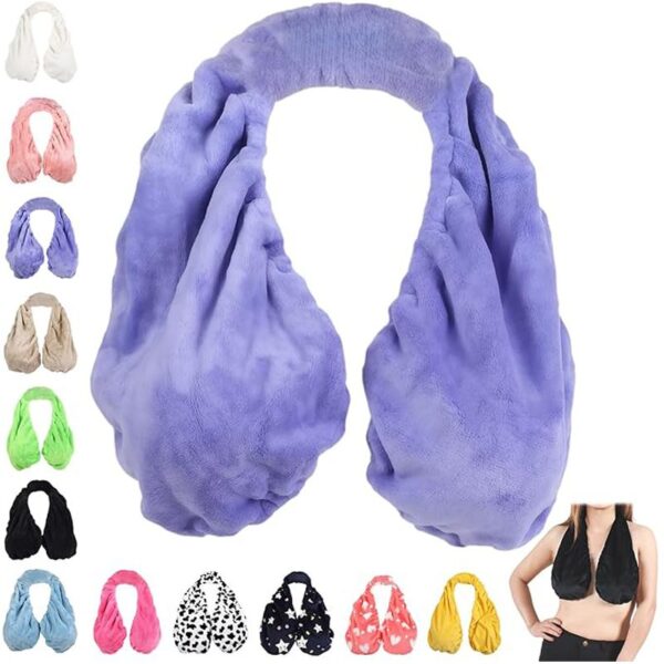 Hands-Free Adjustable Shower Towel Bra