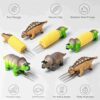 Dinosaur Corn Cob Holders