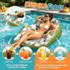 3-in-1 Inflatable Pool Lounge Chair