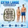 3-in-1 Inflatable Pool Lounge Chair