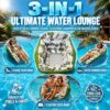 3-in-1 Inflatable Pool Lounge Chair