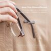 2 Pack Magnetic Glasses Holder Clip