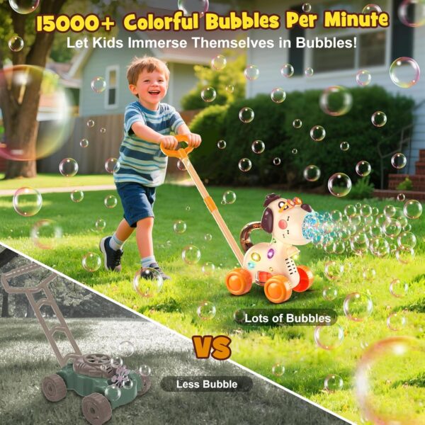 Bubble Machine for Toddlers with 20 Packs of Bubble Wrap
