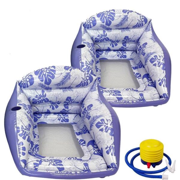 3-in-1 Inflatable Pool Lounge Chair