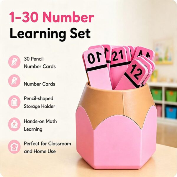 Version 1.0.0 Pencil Number Counting Set
