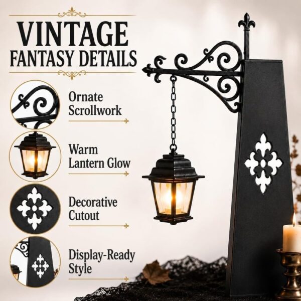 Library Lantern-Decorative Bookshelf Lighting