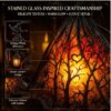 Halloween Gothic Witch Night Light