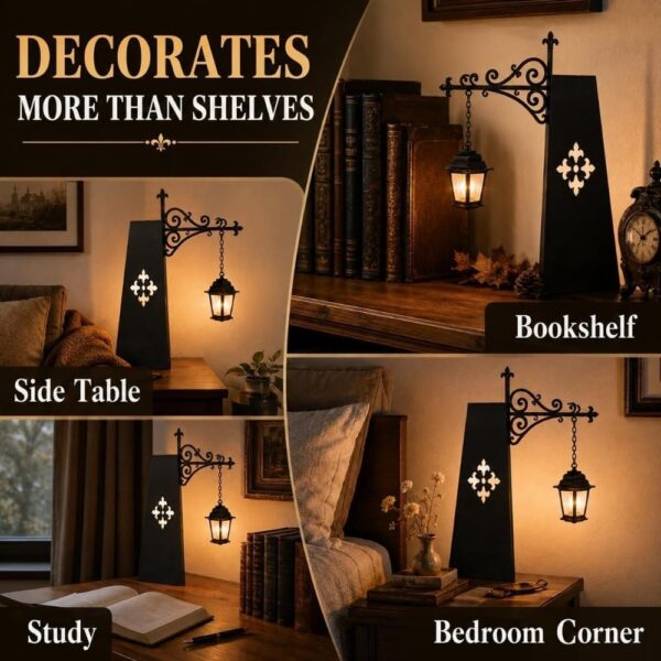 Library Lantern-Decorative Bookshelf Lighting