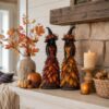 Enchanted Autumn Witch Figurine