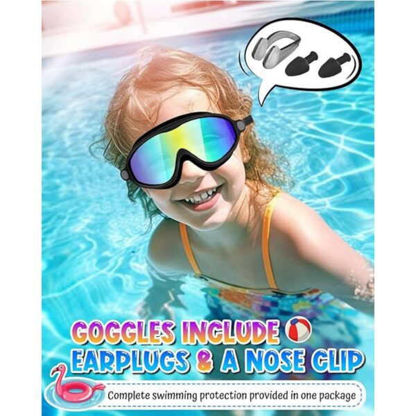 2 Pack Kids Swim Goggles